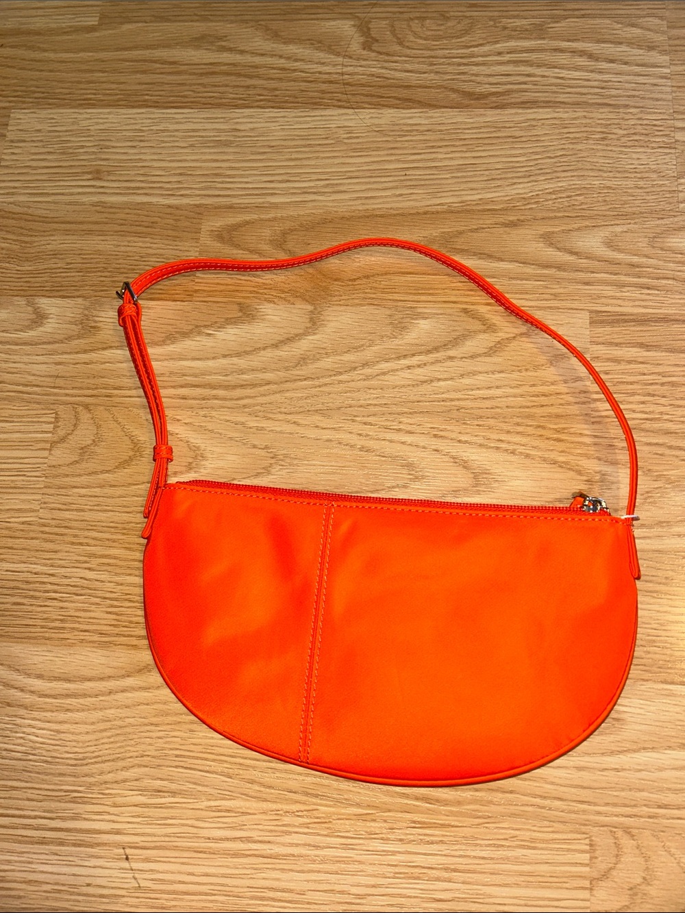 Aupen Promise Nylon Rouxe bag in Flame, NWT